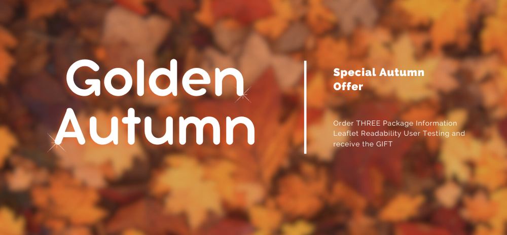 PIL Readability User Testing in EAEU Special Autumn Offer